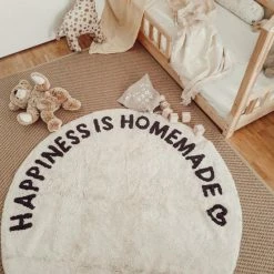 Neu ???? Eulenschnitt Webteppich Rund - Ca. Ø 140 Cm - Happiness ⌛ -House Nordic Shop unnamed file 10