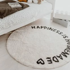 Neu ???? Eulenschnitt Webteppich Rund - Ca. Ø 140 Cm - Happiness ⌛ -House Nordic Shop unnamed file 11