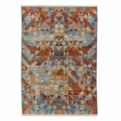 Großhandel ???? Schöner Wohnen Mystik Teppich - 70x140x0,7 Cm - Dreiecke Bunt ⌛