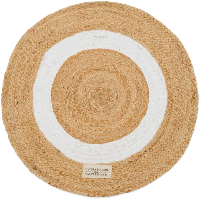 Rivièra Maison Rocat Teppich - Ø 60 cm - braun Am billigsten ???? Riviera Maison Rivièra Maison Rocat Teppich - Ø 60 Cm - Braun ???? -House Nordic Shop unnamed file 117