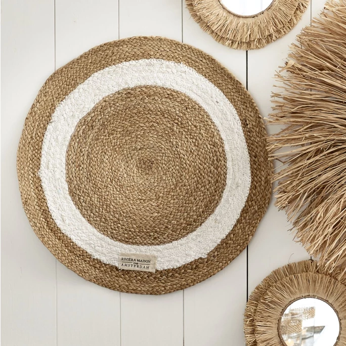 Rivièra Maison Rocat Teppich - Ø 60 cm - braun Am billigsten ???? Riviera Maison Rivièra Maison Rocat Teppich - Ø 60 Cm - Braun ???? -House Nordic Shop unnamed file 118