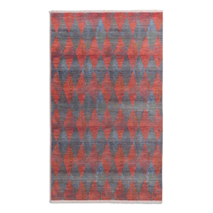 Neu ???? Schöner Wohnen Mystik Teppich - 70x140x0,7 Cm - Harlequin Grün-rot ⌛ 1 Neu ???? Schöner Wohnen Mystik Teppich - 70x140x0,7 Cm - Harlequin Grün-rot ⌛