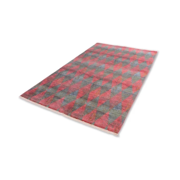 Neu ???? Schöner Wohnen Mystik Teppich - 70x140x0,7 Cm - Harlequin Grün-rot ⌛ 2 Neu ???? Schöner Wohnen Mystik Teppich - 70x140x0,7 Cm - Harlequin Grün-rot ⌛ – Bild 2