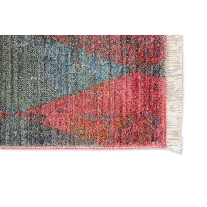 Neu ???? Schöner Wohnen Mystik Teppich - 70x140x0,7 Cm - Harlequin Grün-rot ⌛ 3 Neu ???? Schöner Wohnen Mystik Teppich - 70x140x0,7 Cm - Harlequin Grün-rot ⌛ – Bild 3