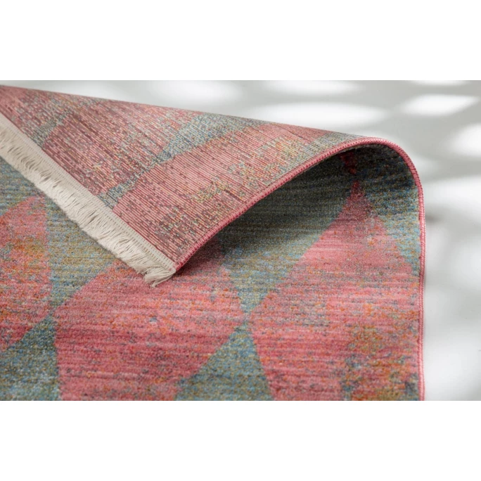 Neu ???? Schöner Wohnen Mystik Teppich - 70x140x0,7 Cm - Harlequin Grün-rot ⌛ 4 Neu ???? Schöner Wohnen Mystik Teppich - 70x140x0,7 Cm - Harlequin Grün-rot ⌛ – Bild 4