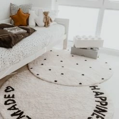 Neu ???? Eulenschnitt Webteppich Rund - Ca. Ø 140 Cm - Happiness ⌛ -House Nordic Shop unnamed file 12