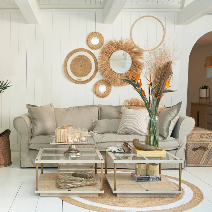 Rivièra Maison Rocat Teppich - Ø 60 cm - braun Am billigsten ???? Riviera Maison Rivièra Maison Rocat Teppich - Ø 60 Cm - Braun ???? -House Nordic Shop unnamed file 120