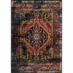 Brandneu ???? Wecon Home Colorful Marrakesh Kurzflorteppich Heritage - 120x170 Cm - Multicolor ⭐
