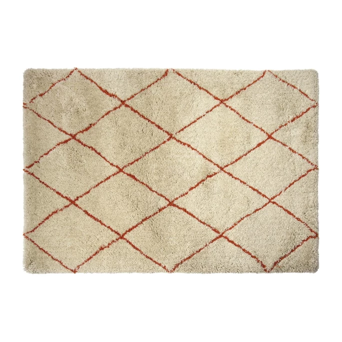 Auslauf ???? Pad FLOKKI Teppich - 170x240 Cm - Orange ???? 1 Auslauf ???? Pad FLOKKI Teppich - 170x240 Cm - Orange ????