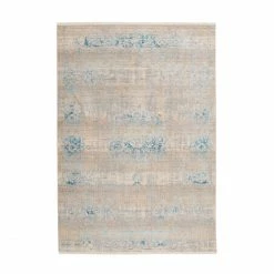 Großhandel ???? Kayoom Teppich Baroque 300 - 160x230 Cm - Grau-türkis ????