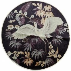 Top 10 ✔️ ESSENZA HOME Essenza Diem Teppich - Ø 90 Cm - Nightblue ????