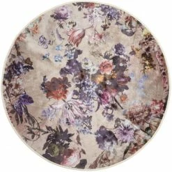 Blitzangebot ???? ESSENZA HOME Essenza Isabelle Teppich - Ø 90 Cm - Clay ✔️