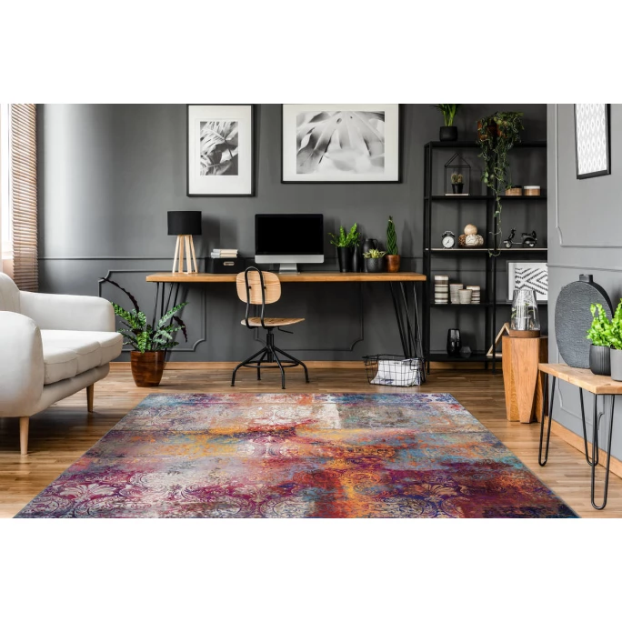 Auslauf ???? Kayoom Teppich Galaxy 100 - 170x240 Cm - Multi ⌛ 2 Auslauf ???? Kayoom Teppich Galaxy 100 - 170x240 Cm - Multi ⌛ – Bild 2
