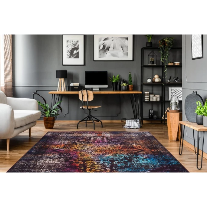 Brandneu ❤️ Kayoom Teppich Galaxy 400 - 170x240 Cm - Multi-braun ???? 2 Brandneu ❤️ Kayoom Teppich Galaxy 400 - 170x240 Cm - Multi-braun ???? – Bild 2