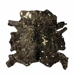 Aktion 😀 Kayoom Teppich Glam 110 - 1,35 M - Schwarz-gold ⭐