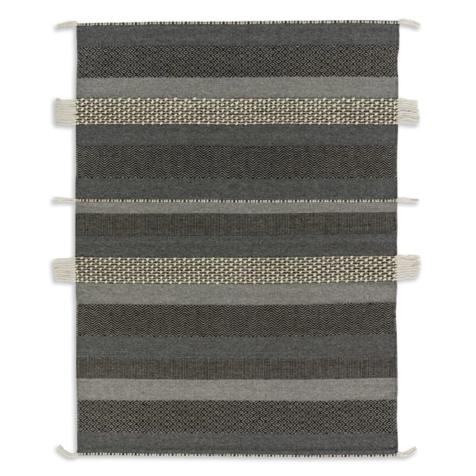 Rabatt ⌛ Schöner Wohnen Botana Teppich - 140x200x0,8 Cm - Anthrazit-beige ✨ 1 Rabatt ⌛ Schöner Wohnen Botana Teppich - 140x200x0,8 Cm - Anthrazit-beige ✨