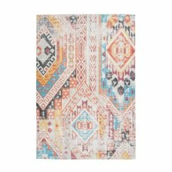 Bestes Angebot ???? Kayoom Teppich Indiana 200 - 120x170 Cm - Multi-orange ????