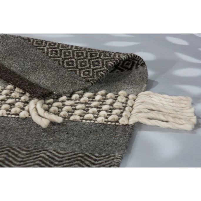 Rabatt ⌛ Schöner Wohnen Botana Teppich - 140x200x0,8 Cm - Anthrazit-beige ✨ 4 Rabatt ⌛ Schöner Wohnen Botana Teppich - 140x200x0,8 Cm - Anthrazit-beige ✨ – Bild 4
