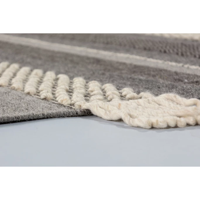Rabatt ⌛ Schöner Wohnen Botana Teppich - 140x200x0,8 Cm - Anthrazit-beige ✨ 5 Rabatt ⌛ Schöner Wohnen Botana Teppich - 140x200x0,8 Cm - Anthrazit-beige ✨ – Bild 5