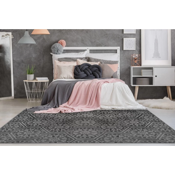 Kayoom Teppich Monroe 200 - 160x230 cm - anthrazit Coupon ???? Kayoom Teppich Monroe 200 - 160x230 Cm - Anthrazit ???? -House Nordic Shop unnamed file 1753