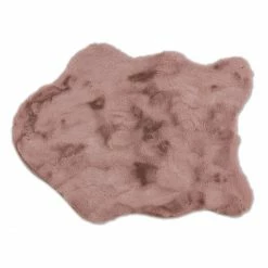Auslauf 😍 Schöner Wohnen Tender Kunstfell-Teppich - 60x90x2,6 Cm - Altrosa 🔥