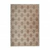 Bester Verkauf ???? Kayoom Teppich Monroe 300 - 120x170 Cm - Taupe ????