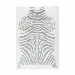 Coupon ???? Kayoom Teppich Rabbit Animal - 120x160 Cm - Grau-weiß ????