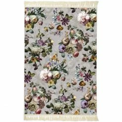 Budget ✨ ESSENZA HOME Essenza Fleur Teppichvorleger - 60x90 Cm - Grey ????