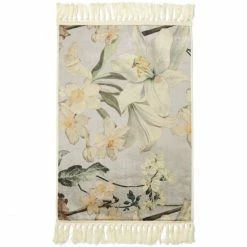 Angebote ???? ESSENZA HOME Essenza Rosalee Teppichvorleger - 60x90 Cm - Grey ????