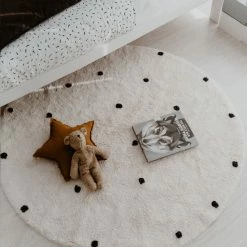 Schlussverkauf ???? Eulenschnitt Webteppich Rund - Ca. Ø 140 Cm - Punkte ✔️ 3 Schlussverkauf ???? Eulenschnitt Webteppich Rund - Ca. Ø 140 Cm - Punkte ✔️ -House Nordic Shop unnamed file 225