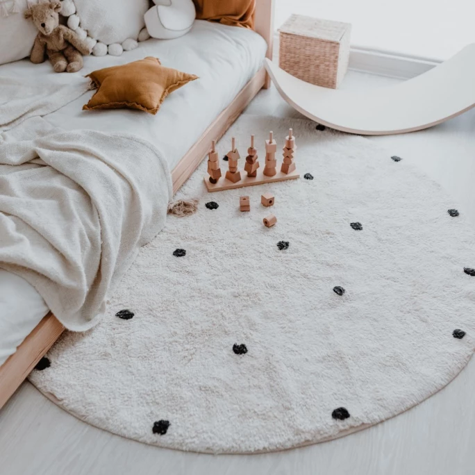 Eulenschnitt Webteppich rund - ca. Ø 140 cm - Punkte Schlussverkauf ???? Eulenschnitt Webteppich Rund - Ca. Ø 140 Cm - Punkte ✔️ -House Nordic Shop unnamed file 227