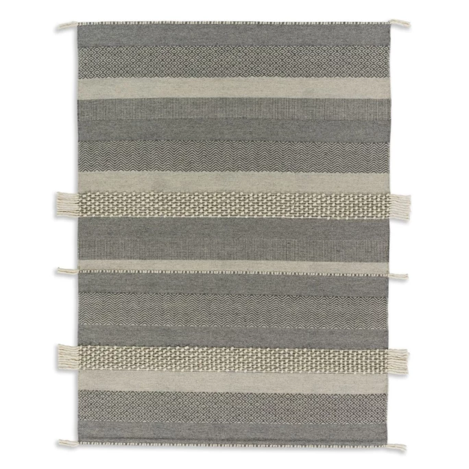 Rabatt ✔️ Schöner Wohnen Botana Teppich - 140x200x0,8 Cm - Grau-beige ✨ 1 Rabatt ✔️ Schöner Wohnen Botana Teppich - 140x200x0,8 Cm - Grau-beige ✨