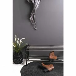 Aktion 👏 House Nordic Bombay Rug Wohnteppich Rund - Ø 90 Cm - Höhe 1 Cm - Dunkelgrau ✨ -House Nordic Shop unnamed file 24