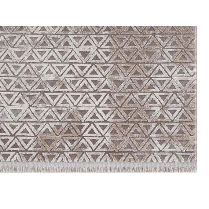 Auslauf ???? Schöner Wohnen Vision Teppich - 80x150x0,7 Cm - Dreiecke Beige ???? 3 Auslauf ???? Schöner Wohnen Vision Teppich - 80x150x0,7 Cm - Dreiecke Beige ???? – Bild 3