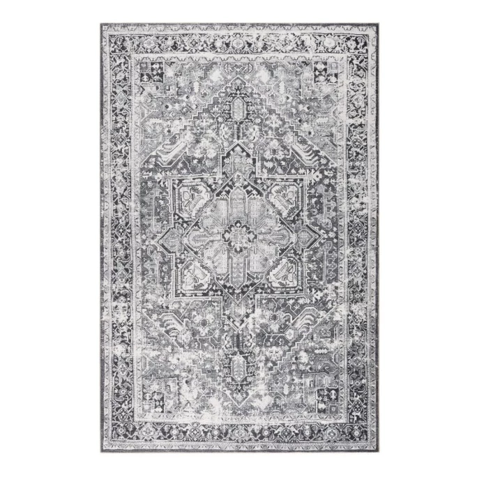 Rabatt ✨ Wecon Home Seelace Kurzflor-Teppich - 120x170 Cm - Grau ???? 1 Rabatt ✨ Wecon Home Seelace Kurzflor-Teppich - 120x170 Cm - Grau ????