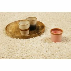 Auslauf ???? ESPRIT HOME Esprit Dantep Hochflor-Teppich - 120x170 Cm - Creme Beige ???? -House Nordic Shop unnamed file 2688