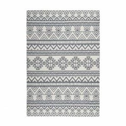 Bestes Angebot ???? Kayoom Teppich Yoga 500 - 160x230 Cm - Anthrazit-elfenbein ????