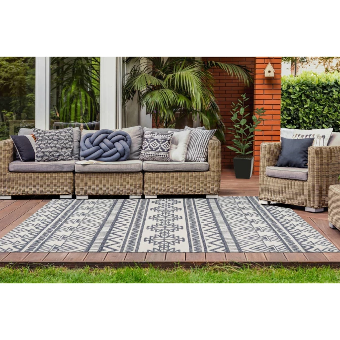 Bestes Angebot ???? Kayoom Teppich Yoga 500 - 160x230 Cm - Anthrazit-elfenbein ???? 2 Bestes Angebot ???? Kayoom Teppich Yoga 500 - 160x230 Cm - Anthrazit-elfenbein ???? – Bild 2