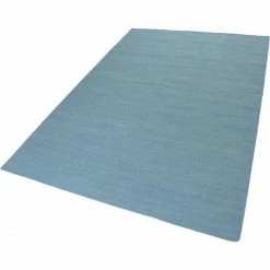 Alternative view of Rabatt ???? ESPRIT HOME Esprit Rainbow Kelim Kurzflor-Teppich - 200x290 Cm - Türkis ????