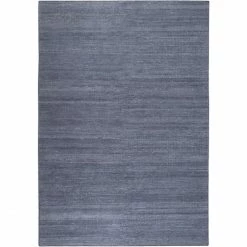 Budget ???? ESPRIT HOME Esprit Rainbow Kelim Kurzflor-Teppich - 200x290 Cm - Blaugrau ????
