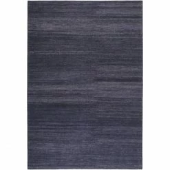Rabatt ⭐ ESPRIT HOME Esprit Rainbow Kelim Kurzflor-Teppich - 200x290 Cm - Dunkelblau ????