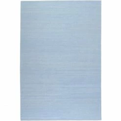 Großhandel ???? ESPRIT HOME Esprit Rainbow Kelim Kurzflor-Teppich - 200x290 Cm - Hellblau ????