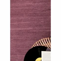 Besorgen ???? ESPRIT HOME Esprit Rainbow Kelim Kurzflor-Teppich - 200x290 Cm - Fliederrot ???? -House Nordic Shop unnamed file 2905