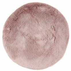 Aktion ⌛ Obsession My Samba Wohnteppich - Ø 160 Cm - Powder Pink 🔥