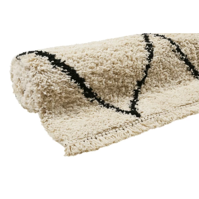 Rabatt ???? Wecon Home STUDIO Hochflor-Teppich - 120x170 Cm - Two - Creme Beige ???? 4 Rabatt ???? Wecon Home STUDIO Hochflor-Teppich - 120x170 Cm - Two - Creme Beige ???? – Bild 4