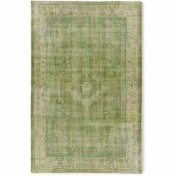 Bestes Angebot ???? HK Living Wool Knotted Teppich - 200x300 Cm - Green ????