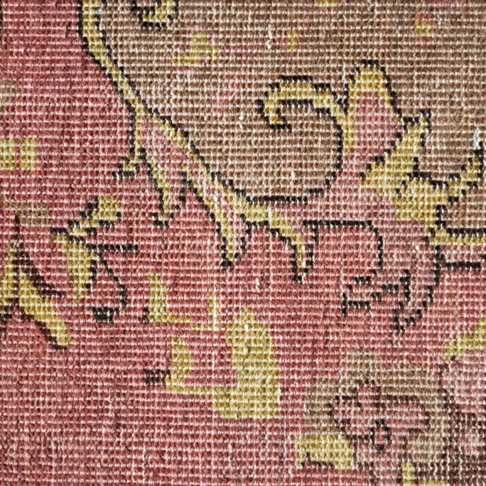Auslauf ???? HK Living Wool Knotted Teppich - 200x300 Cm - Pink ???? 3 Auslauf ???? HK Living Wool Knotted Teppich - 200x300 Cm - Pink ???? – Bild 3