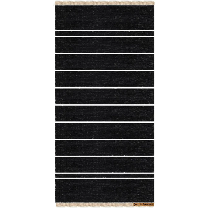 Born in Sweden Theo Teppichläufer - 80x160 cm - black Coupon ???? Born In Sweden Theo Teppichläufer - 80x160 Cm - Black ???? -House Nordic Shop unnamed file 3137