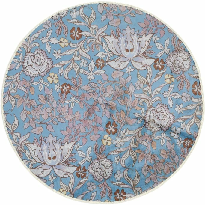 Essenza Ophelia Teppich rund - Ø 90 cm - midnight swim Bestpreis ✨ ESSENZA HOME Essenza Ophelia Teppich Rund - Ø 90 Cm - Midnight Swim ???? -House Nordic Shop unnamed file 3150