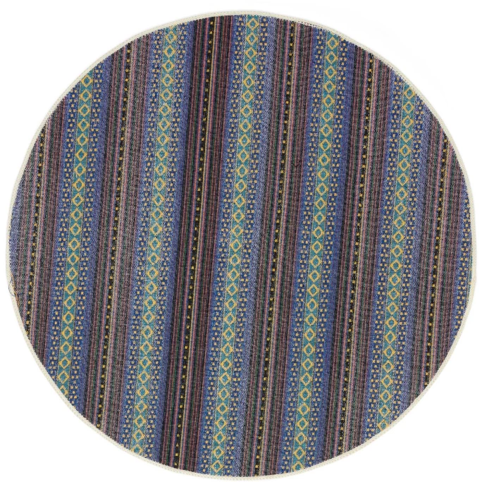 Essenza Ophelia Teppich rund - Ø 90 cm - midnight swim Bestpreis ✨ ESSENZA HOME Essenza Ophelia Teppich Rund - Ø 90 Cm - Midnight Swim ???? -House Nordic Shop unnamed file 3151